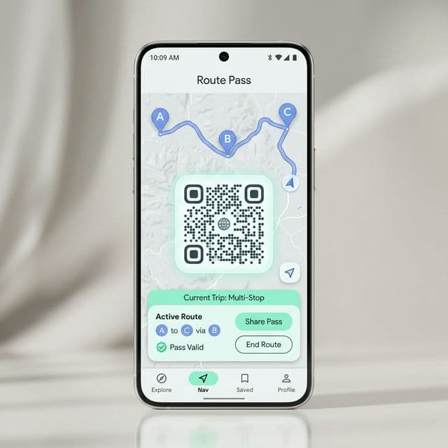Google Maps Route Pass